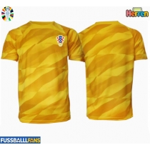 Kroatien Torwart Heimtrikot EM 2024 Kurzarm